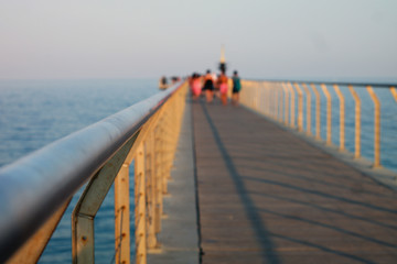 Obraz premium Dock in summer