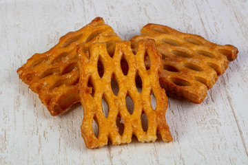 Delicious puff pastry