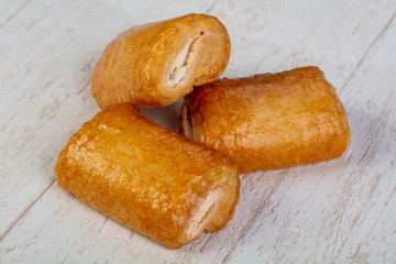 Delicious puff pastry