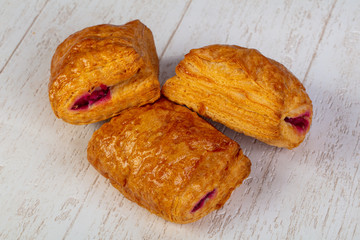 Delicious puff pastry