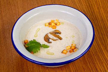 Mushroom cream soup