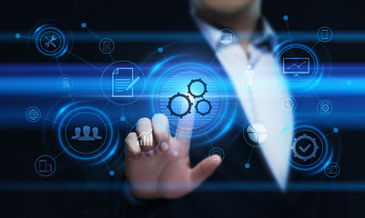 Automation Software Technology Process System Business concept