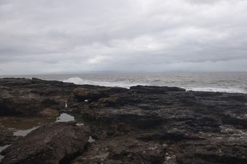 Ogmore by sea beach