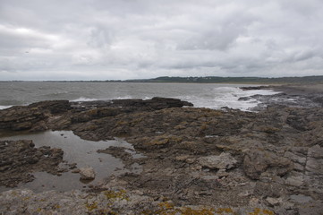 Ogmore by sea beach