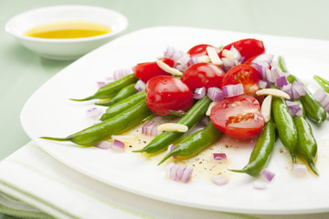 Green Bean and Tomato Salad
