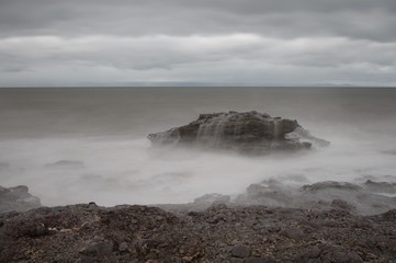Ogmore by sea beach
