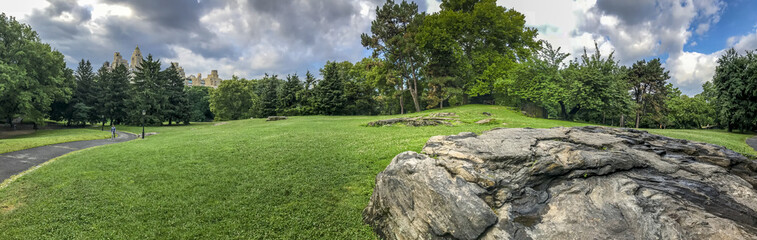 Central Park, New York City, sumer