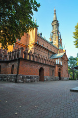 Fototapeta na wymiar Basilica of Our Lady of Licheń