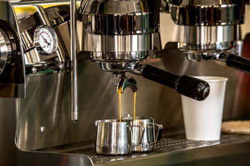 Professional coffee machine