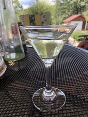 glass summer drink