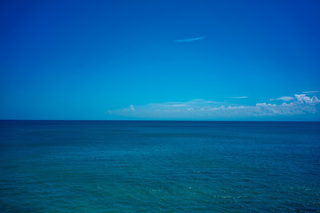 Obraz premium full frame ocean view with calm water structure