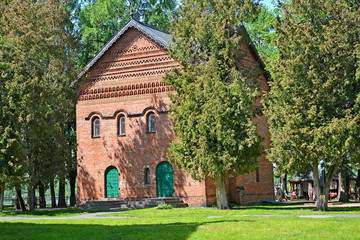UGLICH, RUSSIA. Chambers of the Uglich specific princes (the 15th century) in summer day. Yaroslavl region