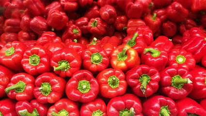 close up of pepper sweet for background