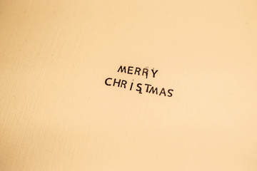 Fototapeta na wymiar Merry Christmas Card