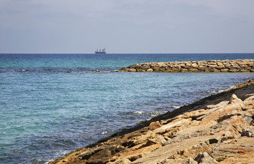 Mediterranean sea in Alicante. Spain