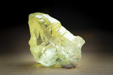 Heliodor crystal from Volodarsk, Ukraine the mineral specimen