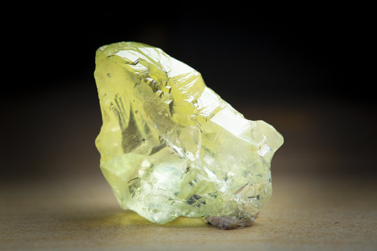 Heliodor crystal from Volodarsk, Ukraine the mineral specimen