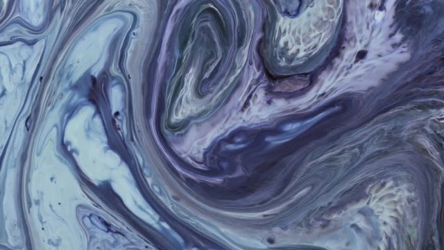 Abstract Colorful Paint Ink Explode Diffusion Psychedelic Blast Movement. soft colors, abstract composition. Acrylic texture with blue marbling background 