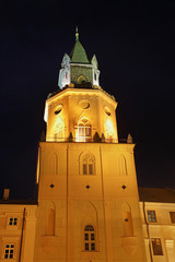 Trinity (Trynitarska) tower in Lublin. Poland