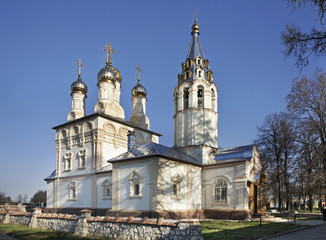 Fototapeta na wymiar Church of Savior on Yar in Ryazan. Russia
