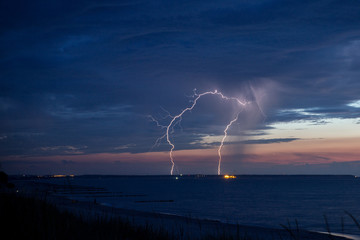 Гроза, Зеленоградск