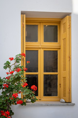 Fototapeta na wymiar Yellow Window