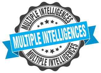 multiple intelligences stamp. sign. seal