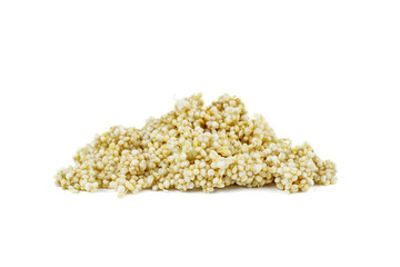 Germinated quinoa seeds