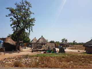village traditionnel Africain