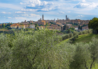 Fototapeta na wymiar Cityscape, Siena, Tuscany, Italy