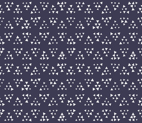 geometric triangle seamless pattern design