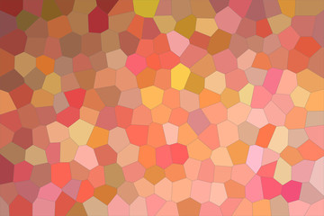 Pink bright Middle size hexagon background illustration.
