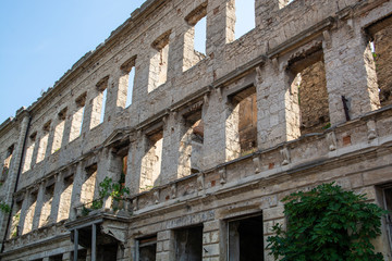 Mostar old building - obrazy, fototapety, plakaty