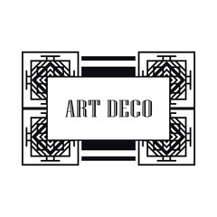 Art Deco Frame