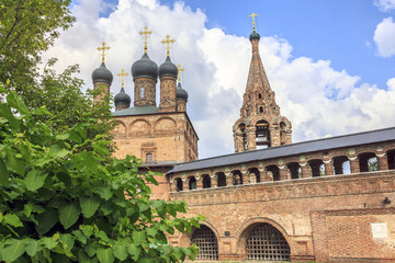 Cathedral of the Dormition of the Theotokos of Krutitsy Patriarchal Metochion in Moscow, Russia.