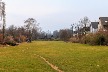 Obraz premium Field in park