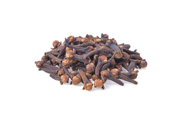 clove on white background