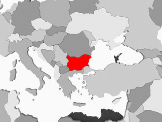 Map of Bulgaria