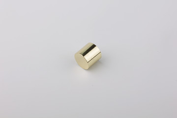 Fototapeta premium Tips for curtain poles on a white background. Ending for curtain eaves. Finials for curtain cornices.