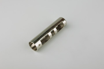 Tips for curtain poles on a white background. Ending for curtain eaves. Finials for curtain cornices.