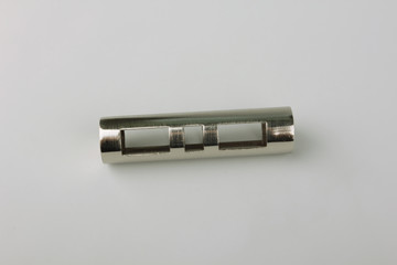 Tips for curtain poles on a white background. Ending for curtain eaves. Finials for curtain cornices.