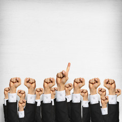 Obraz premium Business and teamwork concept