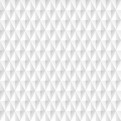 White rhombuses seamless pattern.