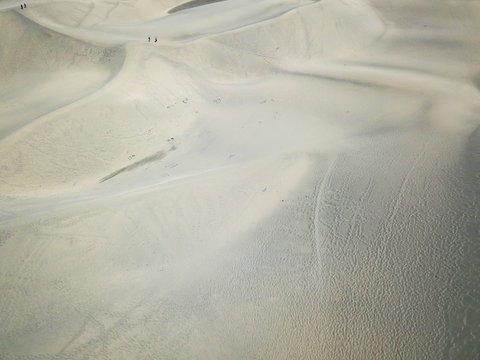 Drohnenbild, Wüste, Dünen