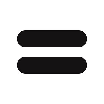 Equal Vector Icon