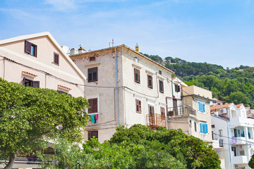 Krk island, buildings, Croatia