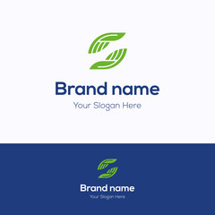 Brand name logo
