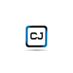 Initial Letter CJ Logo Template Design