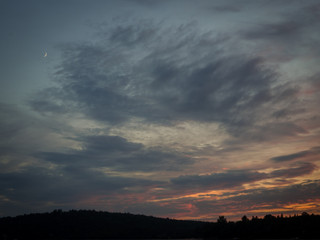 Sunset on Lac-Sergent 6