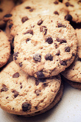 Cookies close up
